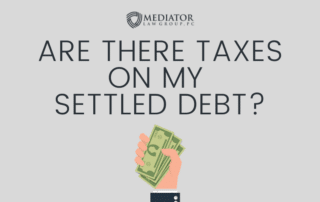 Are There Taxes On My Settled Debt Blog Cover