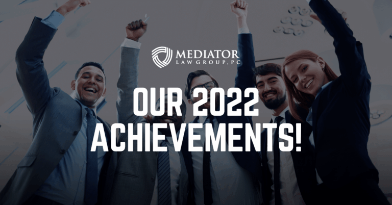 Mediator Law Group: 2022 Review