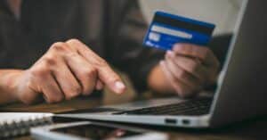 online shopping with a credit card