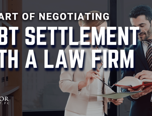 The Art of Negotiating Debt Settlements with Law Firms