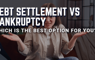 is debt settlement better than bankruptcy