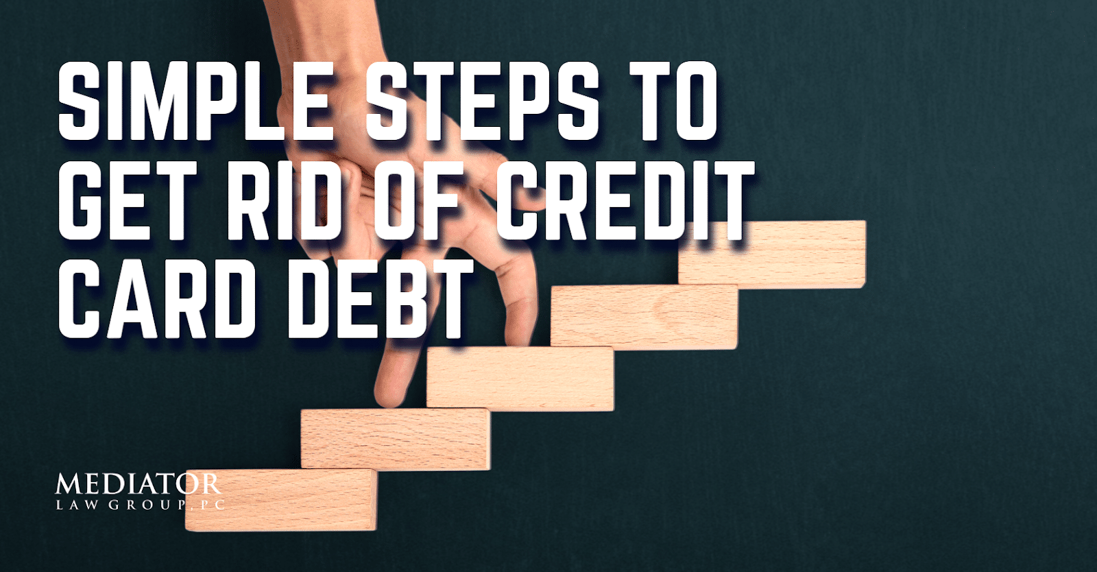 how to get rid of credit card debt