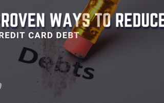 how do I reduce credit card debt