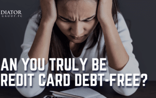 can you be credit card debt-free
