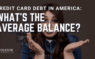 how much credit card debt does the average American have