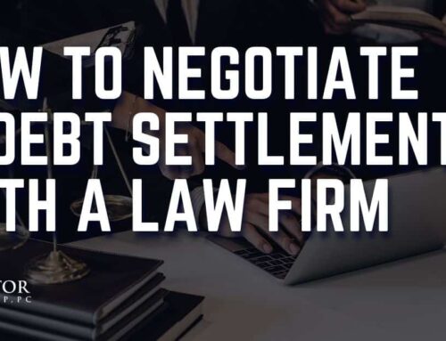 How to Negotiate a Debt Settlement with a Law Firm